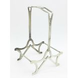 A sterling silver condiment stand,