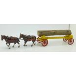 A Charbens Series model log cart,