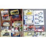 Die-cast vehicles including Days Gone, Corgi, etc.