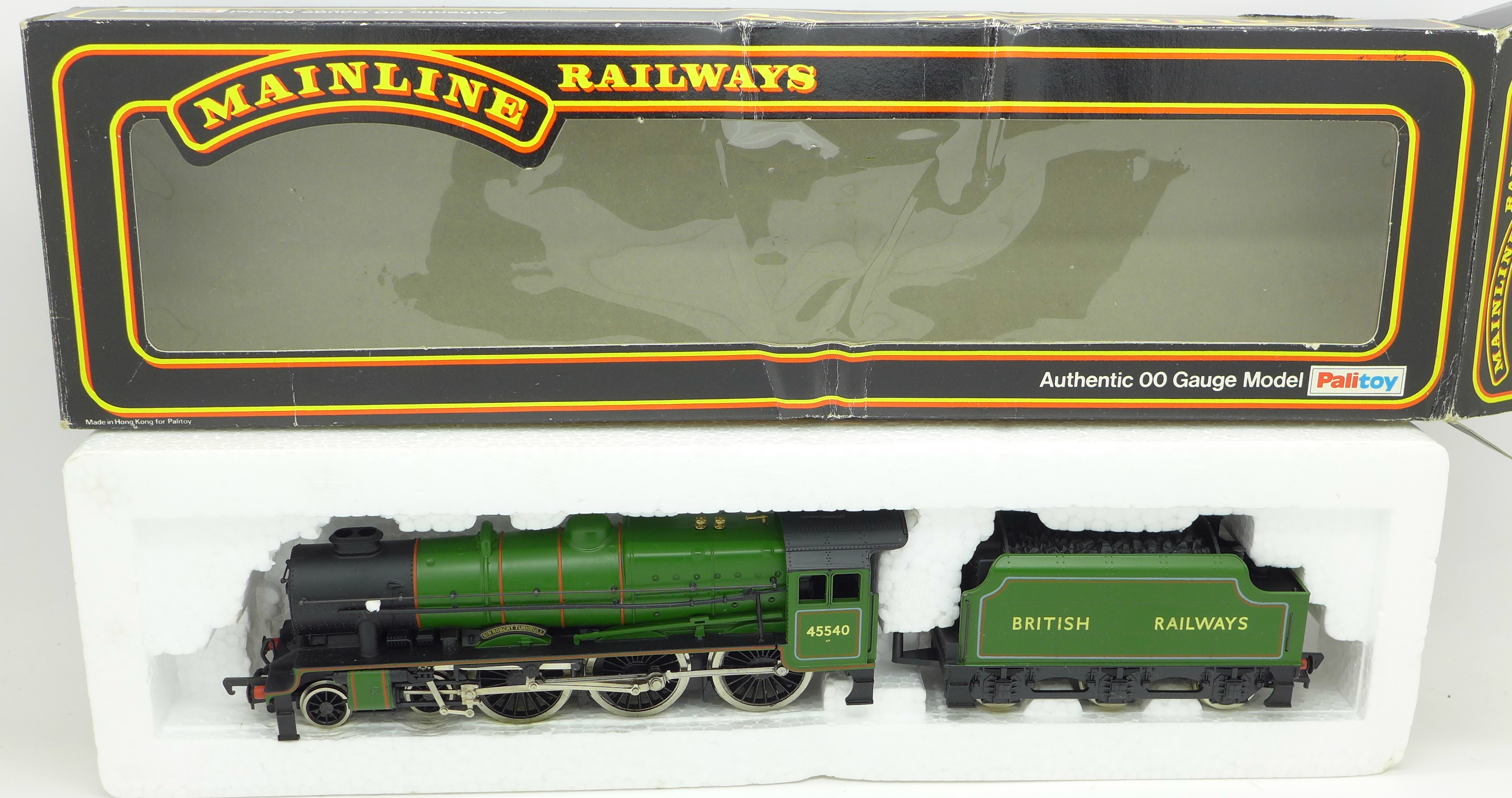 A Mainline Railways 4-6-0 rebuilt Patriot Class 6P locomotive, Apple Green,