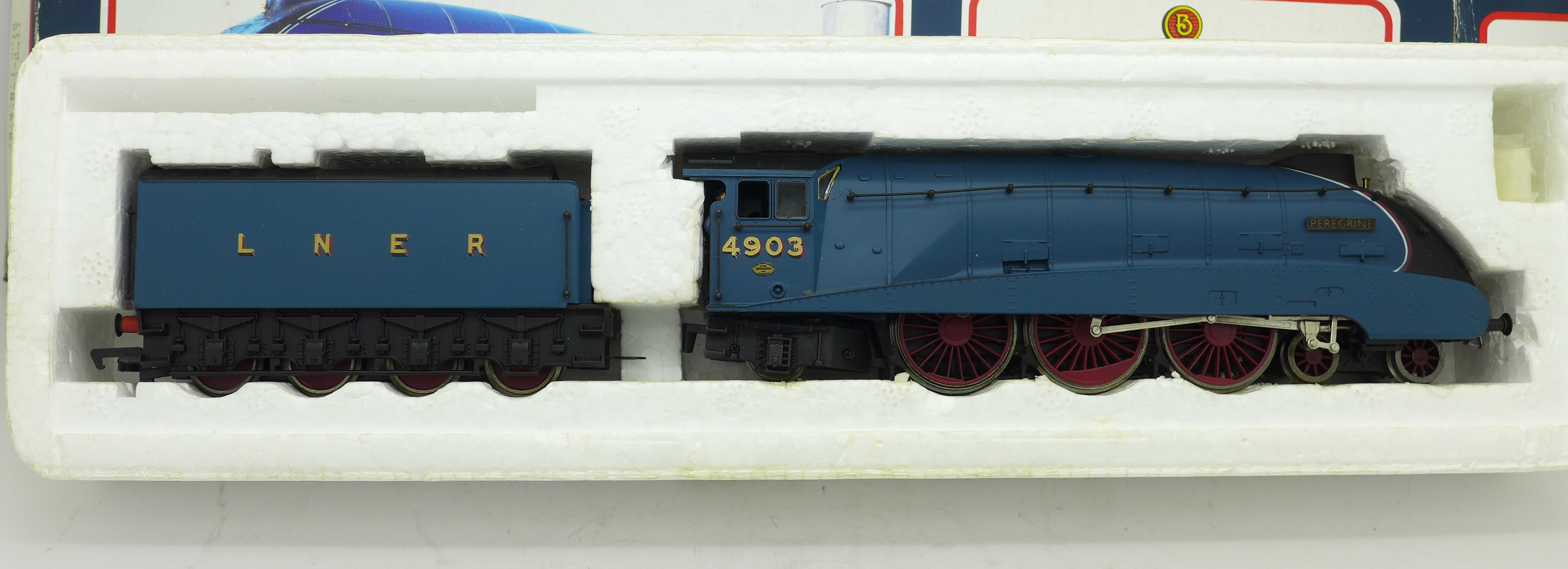 A Bachmann OO gauge 4-6-2 Peregrine model locomotive,