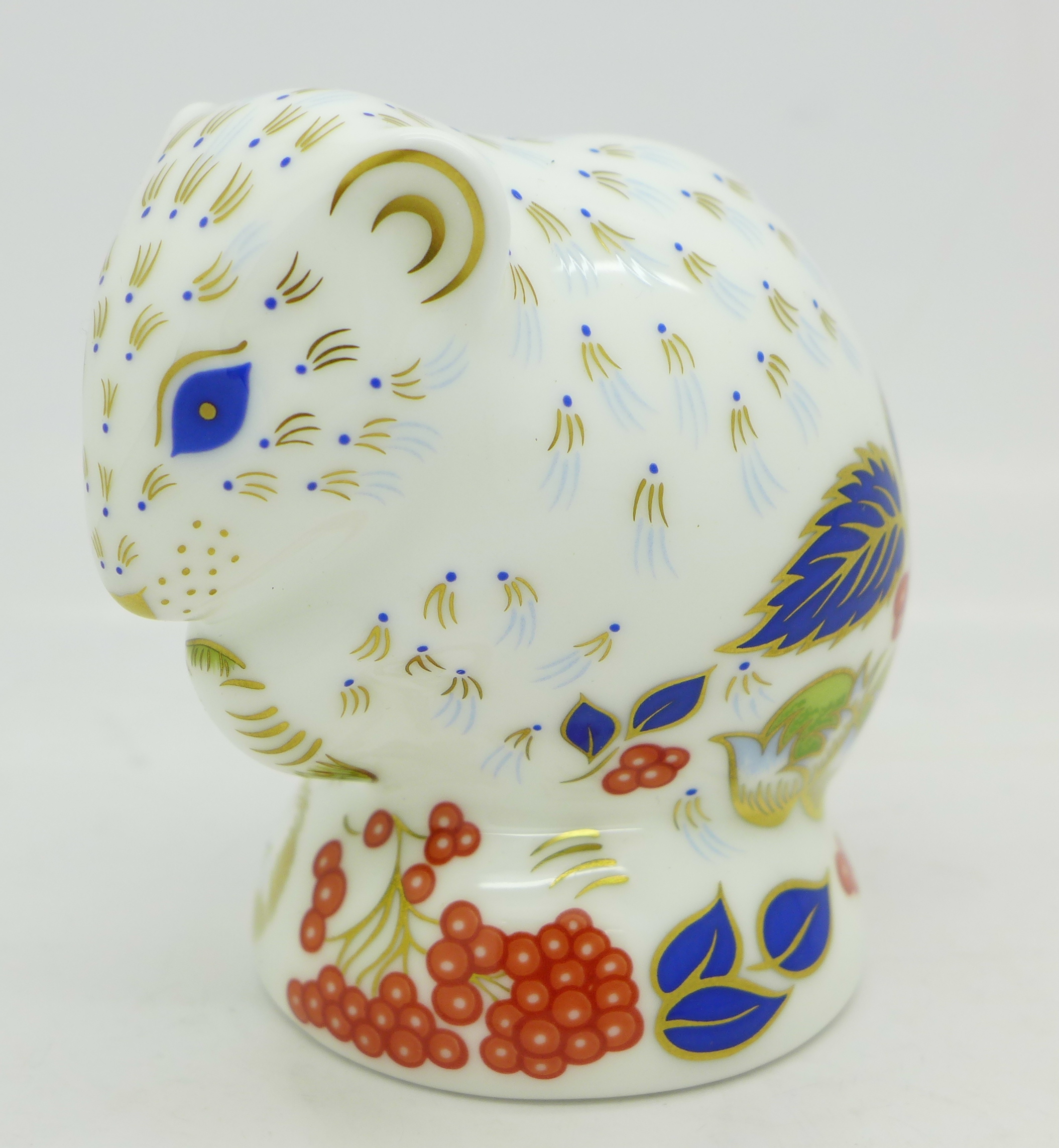 A Royal Crown Derby Collectors Guild paperweight, Derby Dormouse, - Image 2 of 3