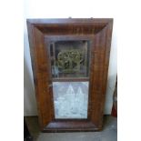 A 19th Century American mahogany wall clock