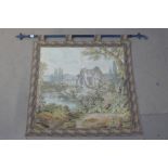 A French style wall hanging tapestry