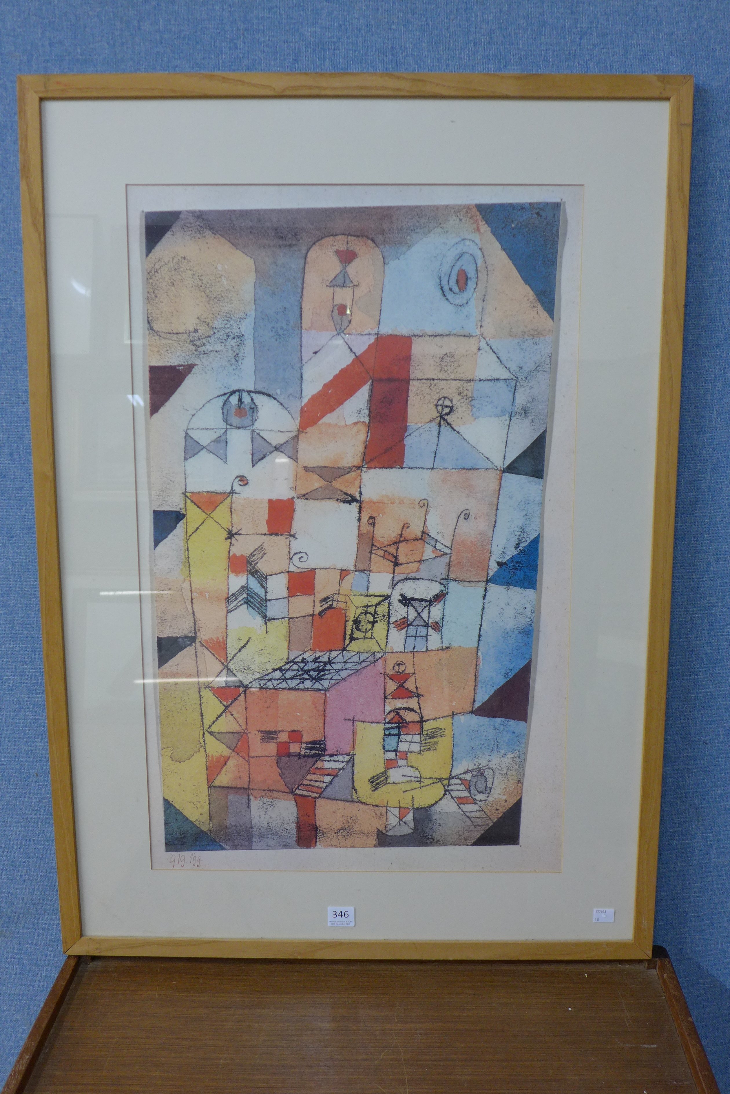 A cubist print