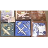 Three Corgi Classics Aviation Archive die-cast aeroplanes, Avro York 47206,