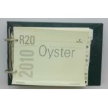 A Rolex Oyster 2010 parts catalogue,