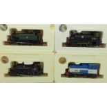 Four Hornby locomotives, R2597, R2664, R2783 and R2960,