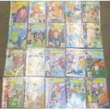 Twenty-three Beavis & Butthead Marvel comics no's 2-23 and 25