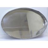 A large plated gallery tray,