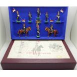 A Britains 9th/12th The Royal Lancers Limited Edition Set,