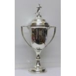 A large EPNS football trophy, Working Men's Club & Institute Union Ltd.