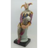 A Royal Doulton figure, The Jester, HN2016,