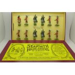 A Britains Seaforth Highlanders 72nd and 78th Foot Limited Edition Set,