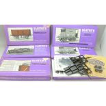 Six Slaters wagon kits,