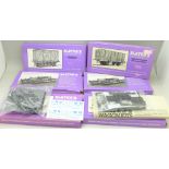 Six Slaters wagon kits,