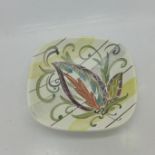 A Denby Glyn Colledge dish, signed,