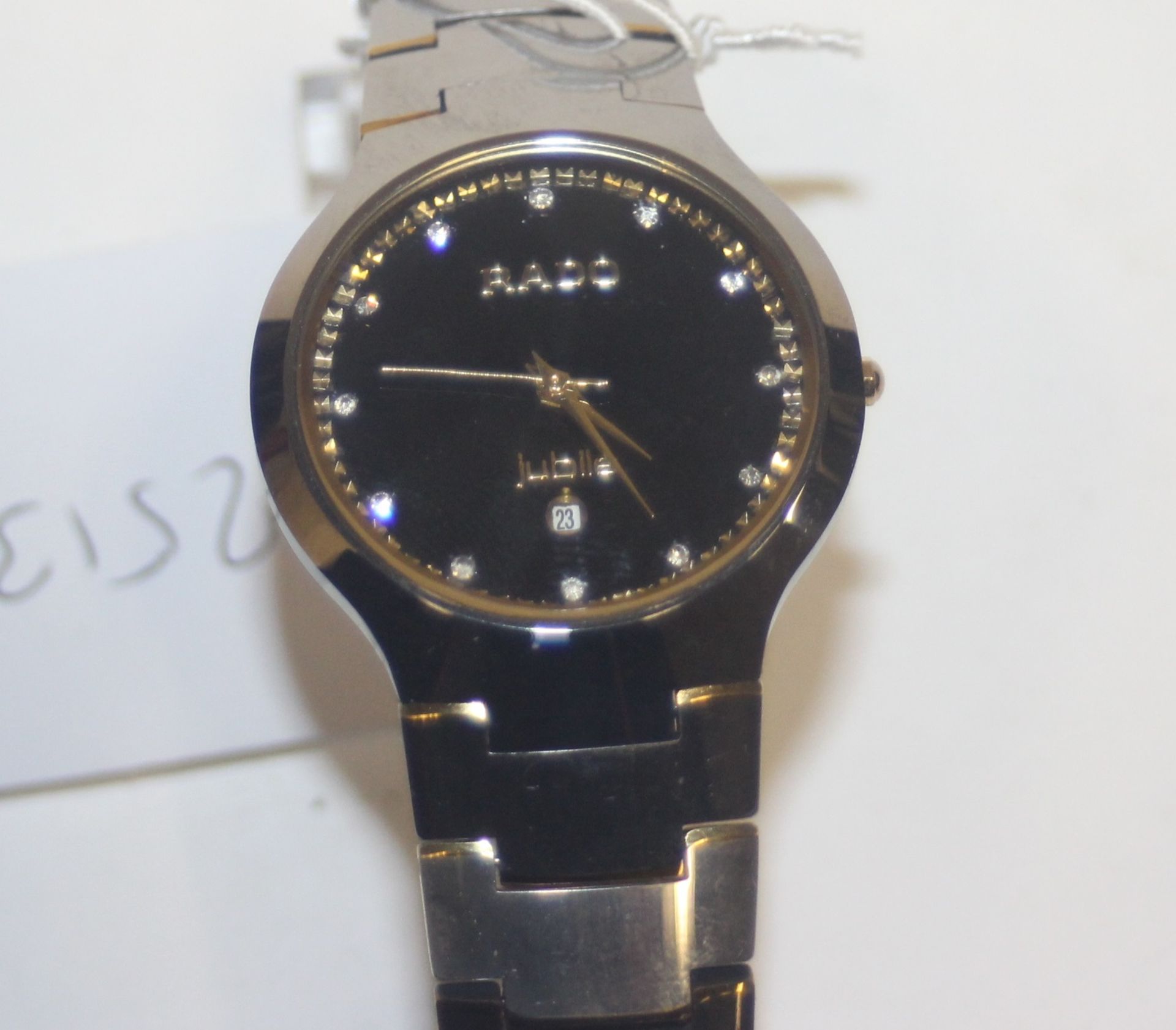 A Rado Jubile high tech tungsten wrist watch. 6229G2. 180.0286.5.