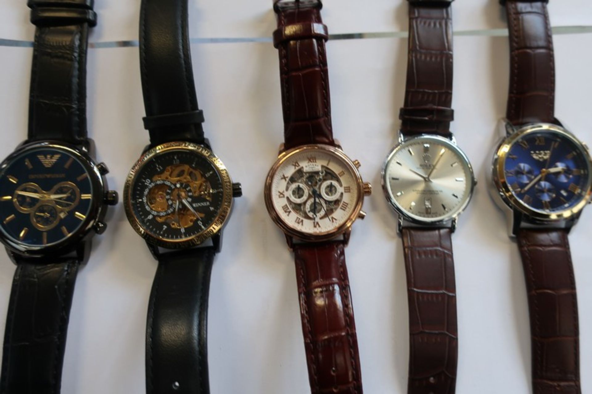 A large collection of high street fashion watches to include Michael Kors, DKNY, Armani etc. - Image 2 of 5