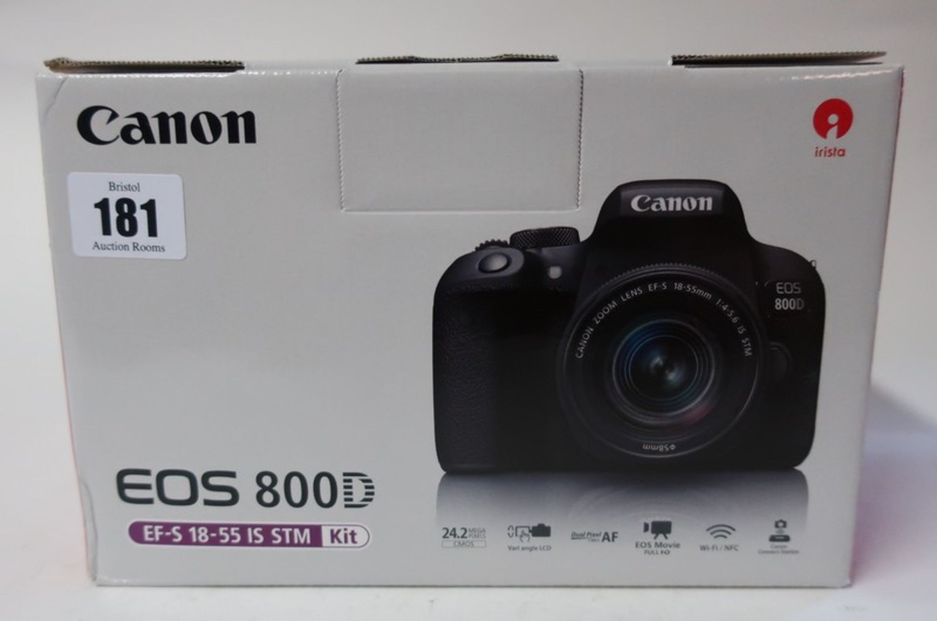 A boxed as new Canon EOS 800D EF-S 18-55 IS STM kits.