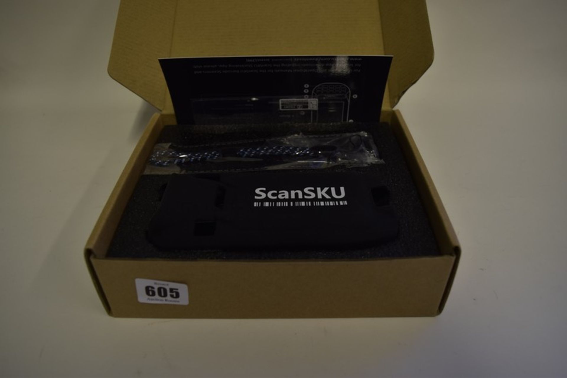 A boxed as new ScanSku Android barcode scanner- Rugged M Series (1D).