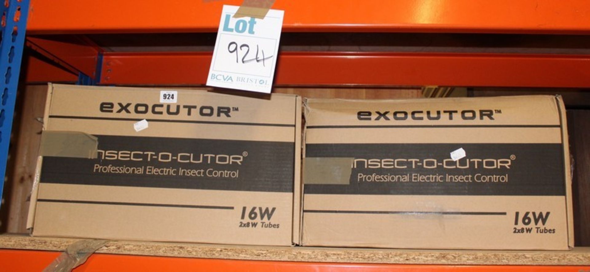 Two Exocutor Insect-o-cutors (professional electric insect control).