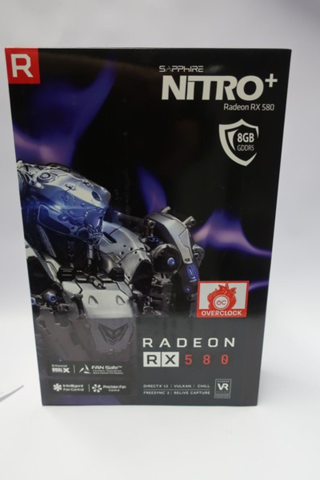 A Sapphire nitro+ radeon rx 580.