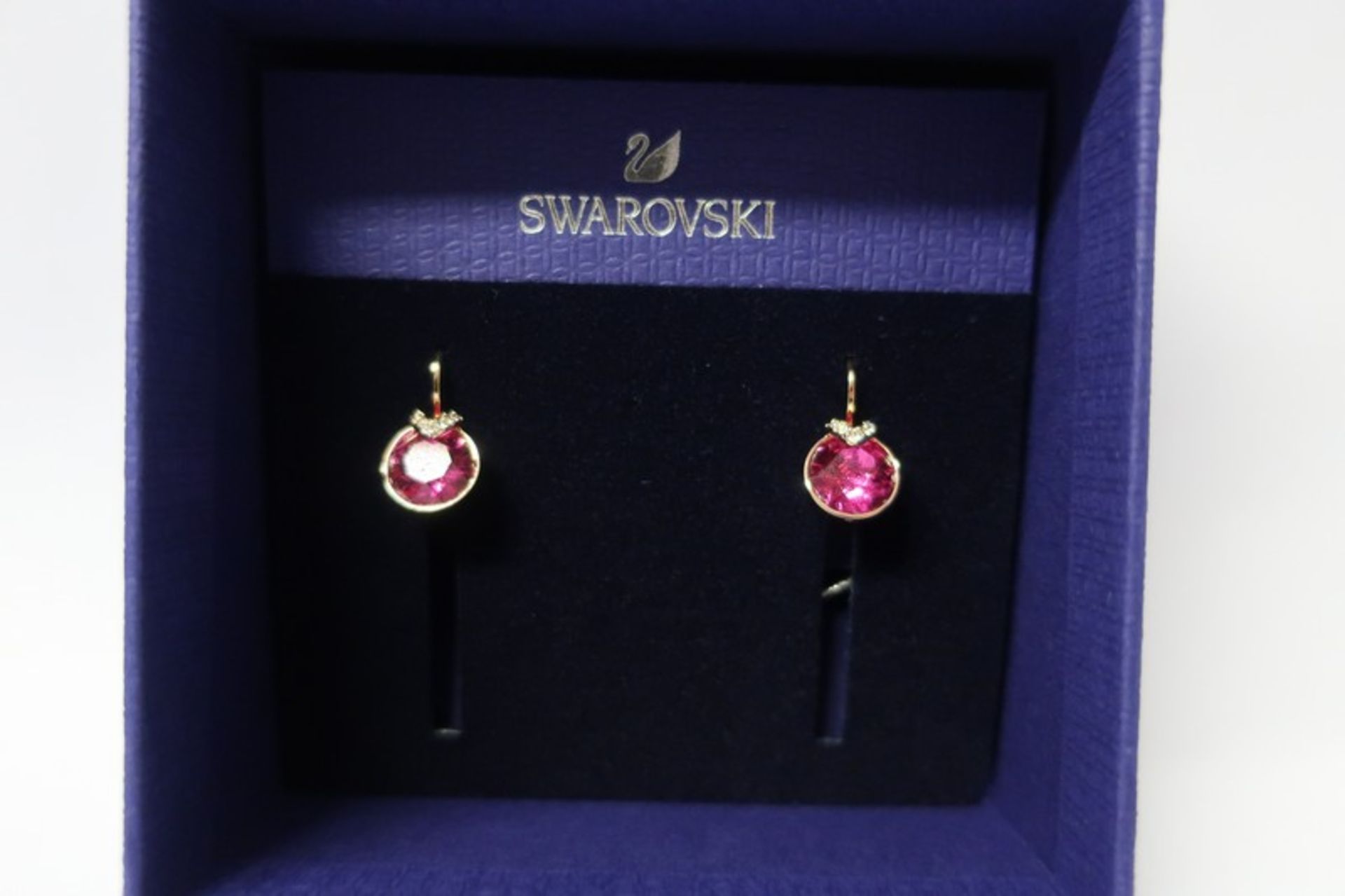 Two pairs of Swarovski (5085608) Bella pierced earrings mini crystal and a Swarovski (3589357) Bella - Image 3 of 3