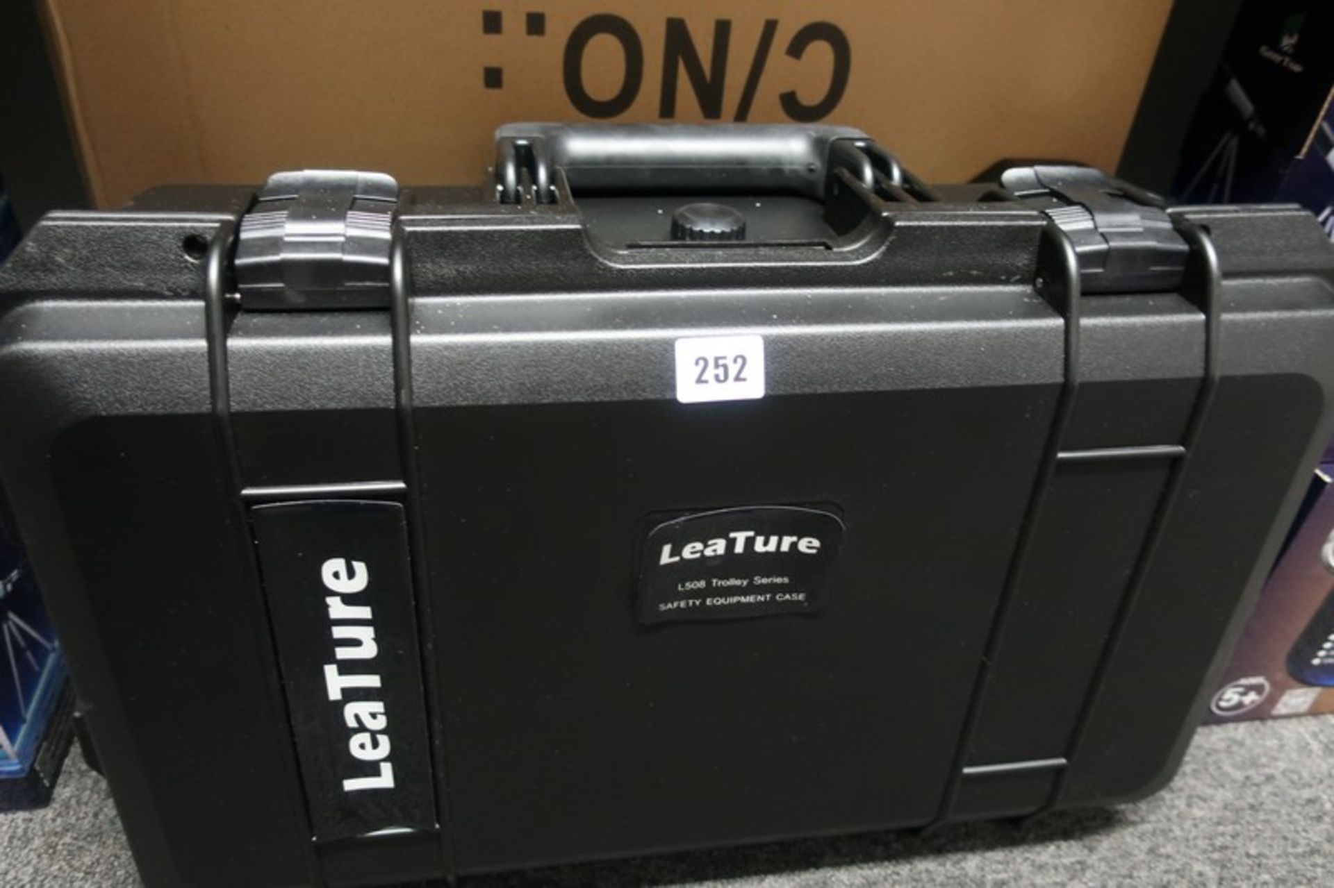 An as new LeaTure L508 trolley series safety equipment case.