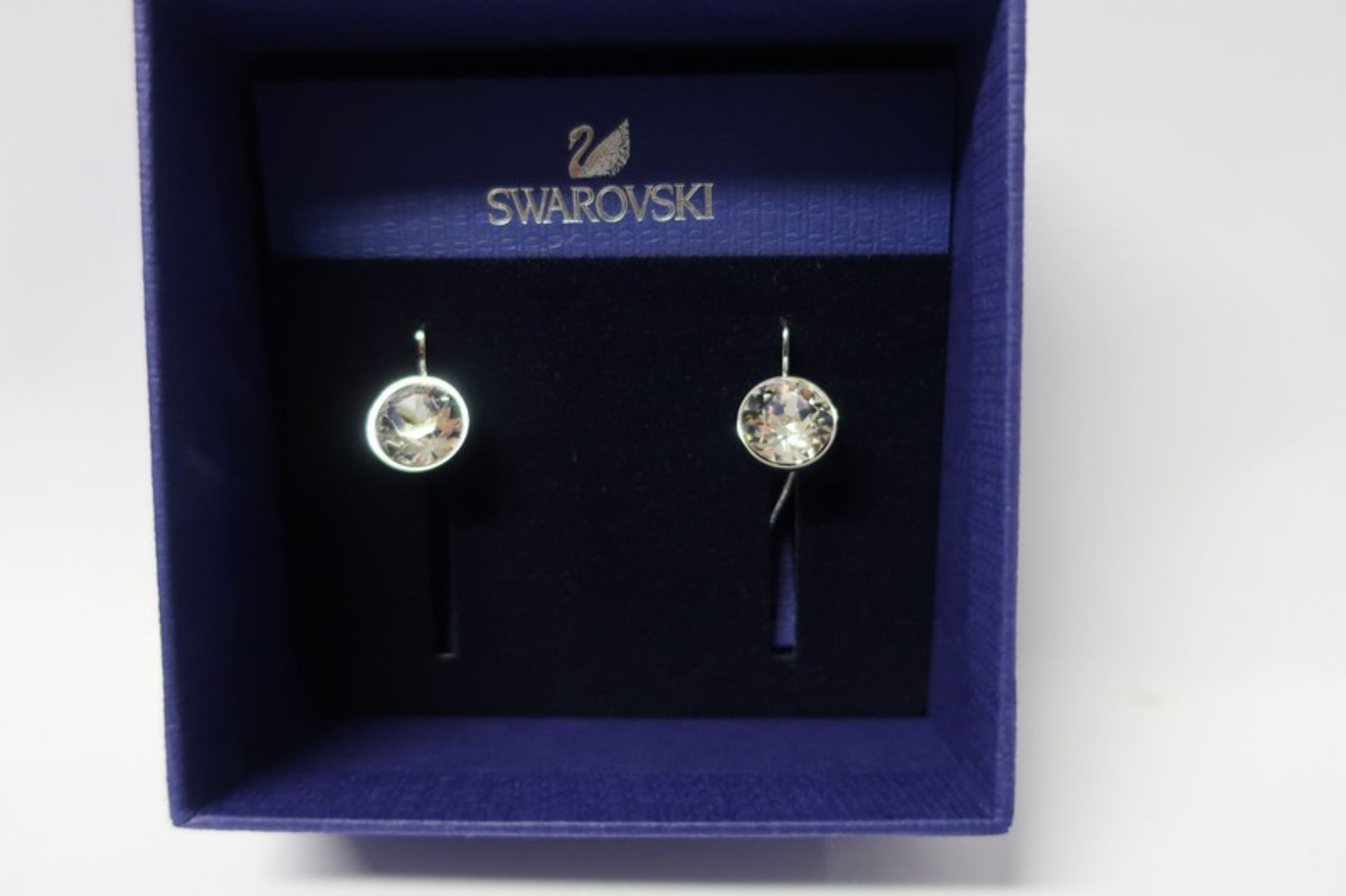 Two pairs of Swarovski (5085608) Bella pierced earrings mini crystal and a Swarovski (3589357) Bella - Image 2 of 3