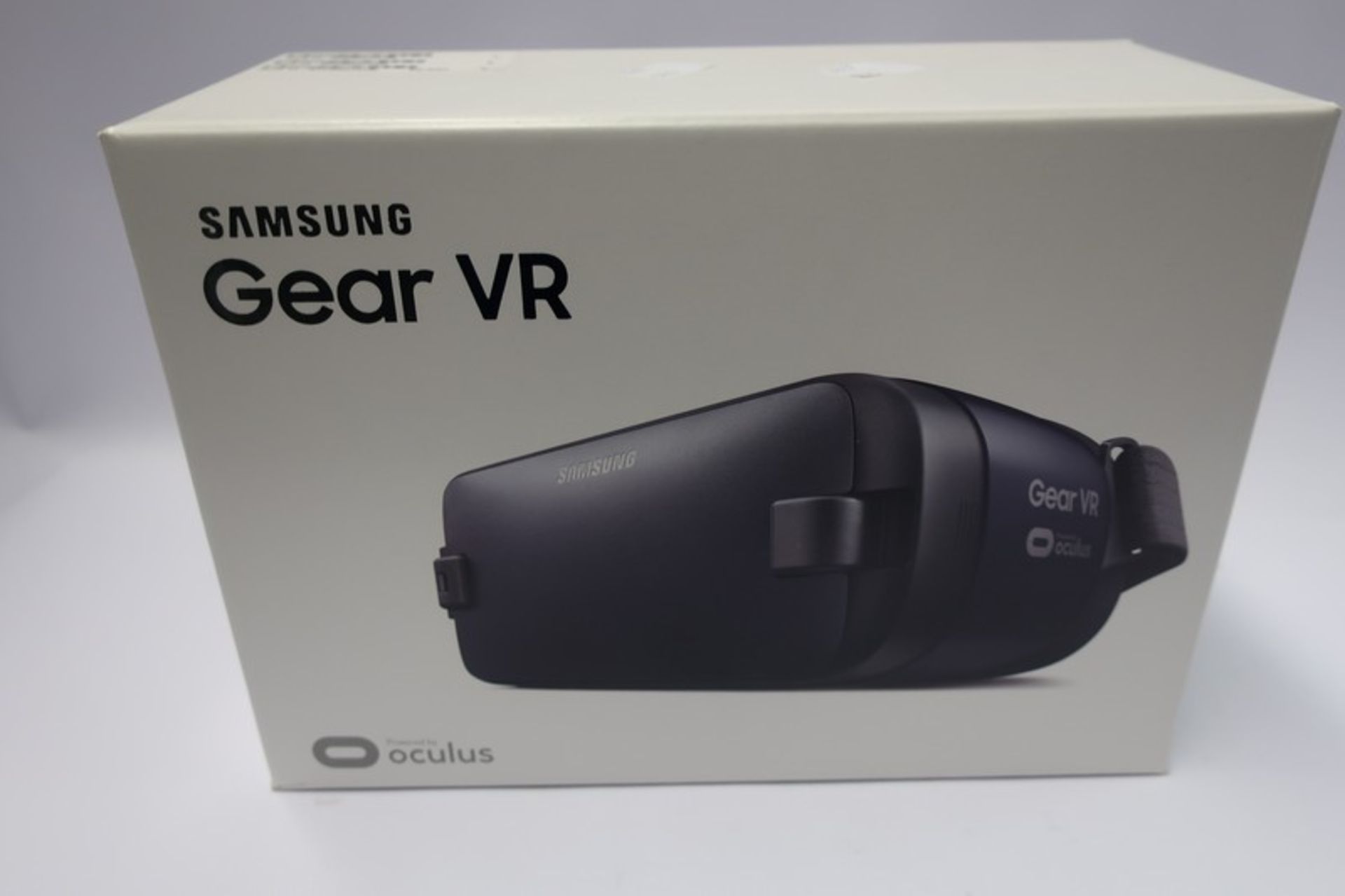 Four boxed as new Samsung Gear VR headsets.