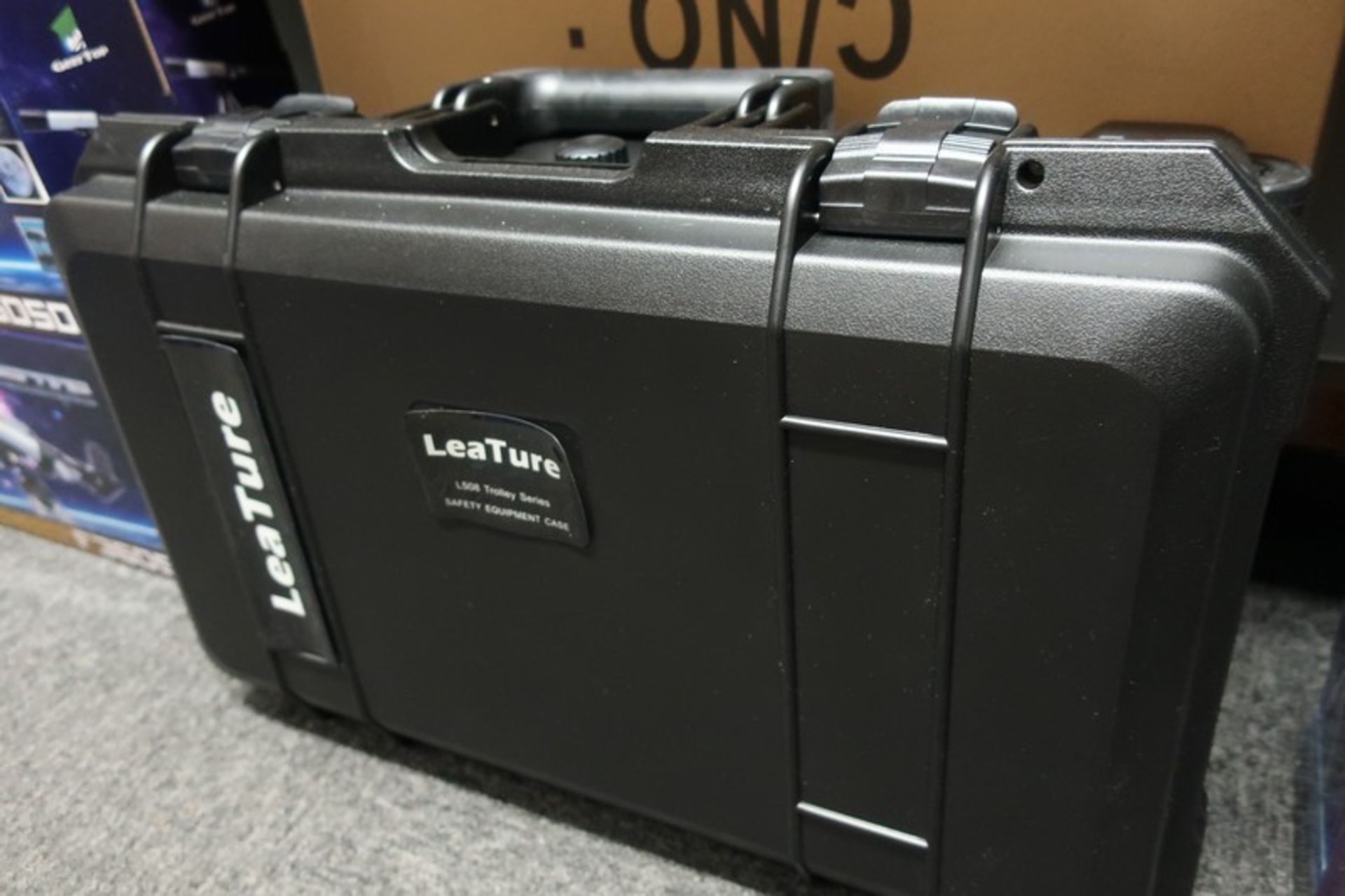 An as new LeaTure L508 trolley series safety equipment case.