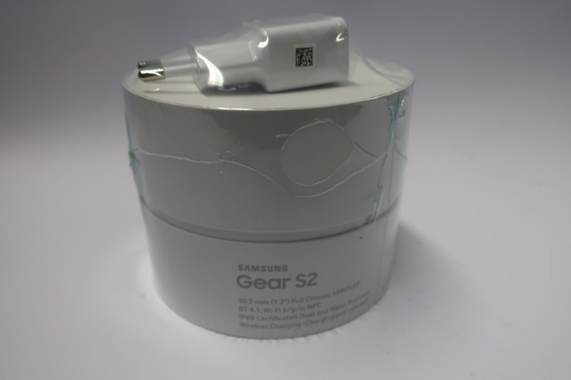 A boxed as new Samsung Gear S2 Sport (Dark grey).