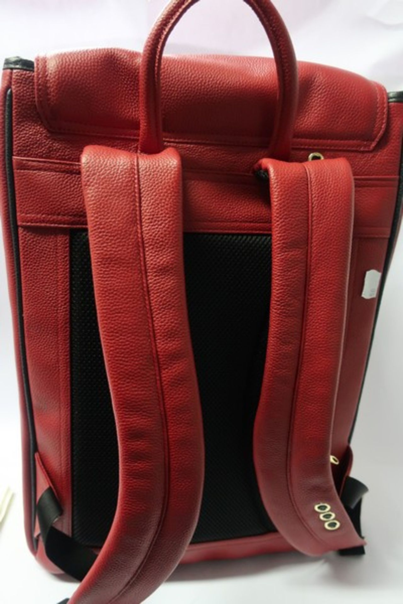 An as new WizPak sound system backpack in red leather with dust bag. - Image 3 of 7