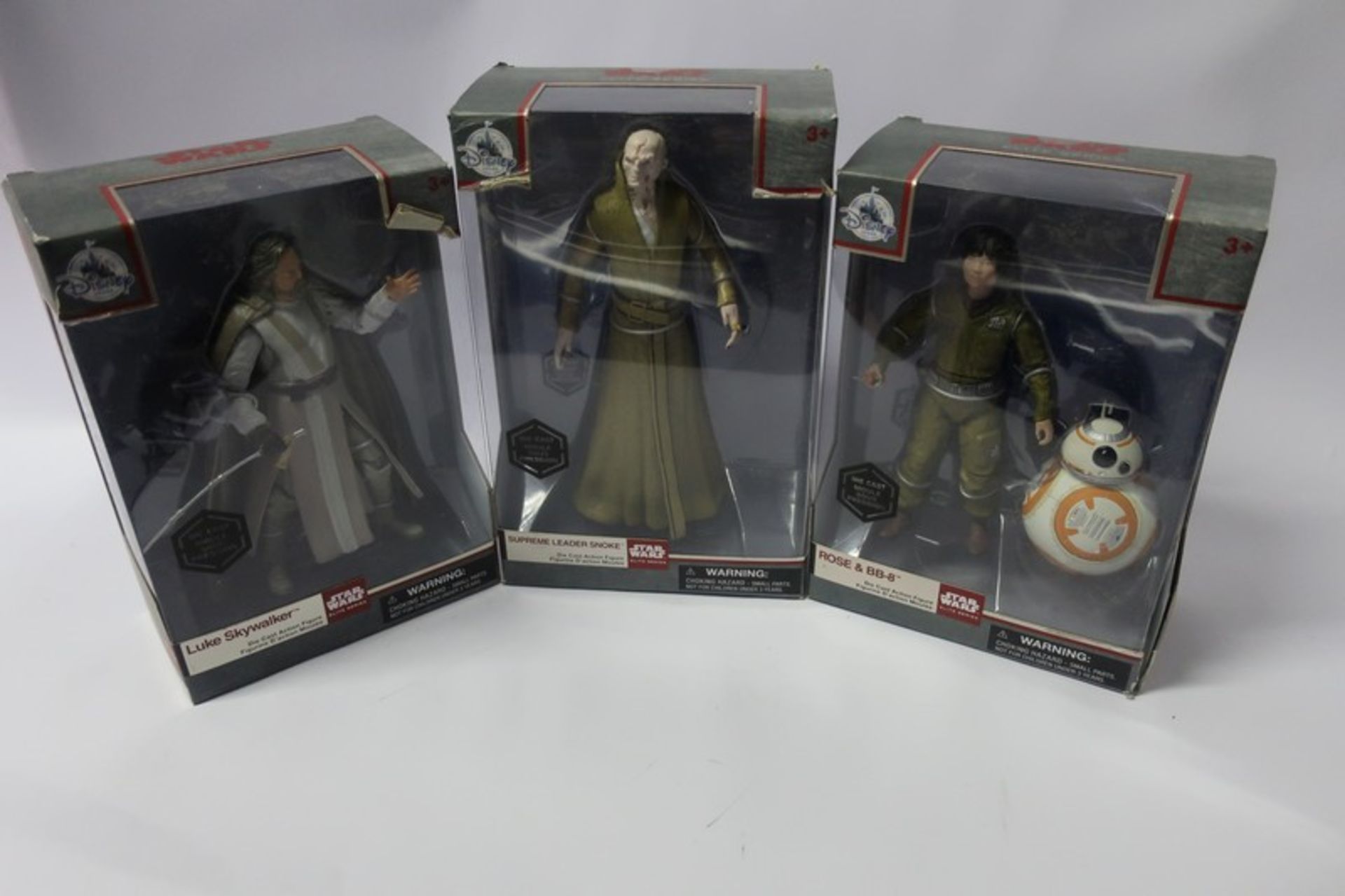 Eight boxed as new Star Wars Elite Series First Order Judicial figures.