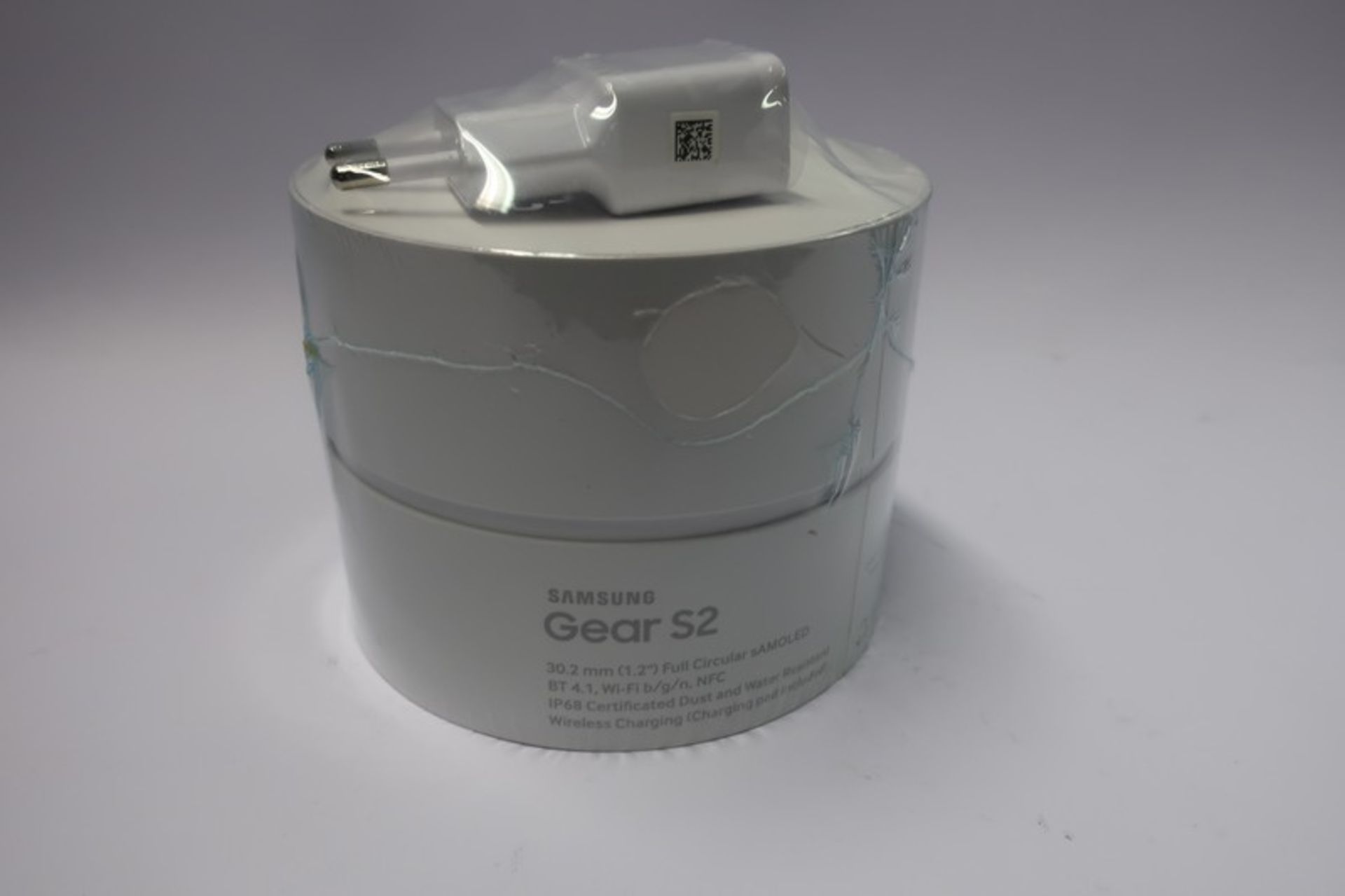 A boxed as new Samsung Gear S2 Sport (Dark grey).