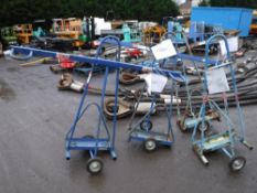 4 x 2 WHEELED BARROW TROLLEYS [0052] [+ VAT]