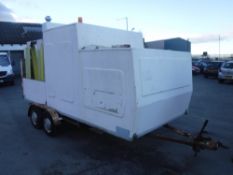 OIL SPILLAGE TRAILER UNIT C/W QTY OIL SPILLAGE FILTERS [NO VAT]