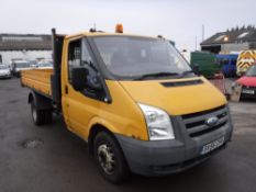 56 reg FORD TRANSIT 100 T350M RWD TIPPER, 1ST REG 10/06, 88755M, V5 HERE, 1 OWNER FROM NEW (DIRECT