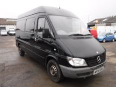 06 reg MERCEDES SPRINTER 311 CDI MWB, 1ST REG 03/06, TEST 03/18, 144612M NOT WARRANTED, V5 HERE, 2