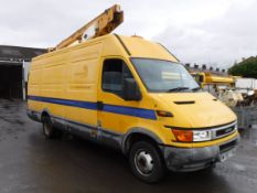 W reg IVECO FORD 5.2T CHERRY PICKER, 1ST REG 06/00, 94103KM WARRANTED, V5 HERE, 1 FORMER KEEPER [+