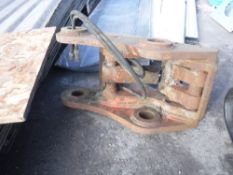 17t EXCAVATOR HYDRAULIC QUICK HITCH [NO VAT]