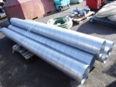 5 OFF 10' X 9.5" DUCTING PIPES [NO VAT]
