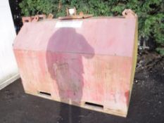 RED BUNDED FUEL TANK [+ VAT]