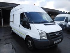 59 reg FORD TRANSIT 115 T350L RWD (DIRECT ELECTRICITY NW) 1ST REG 10/09, TEST 07/18, 130007M, V5