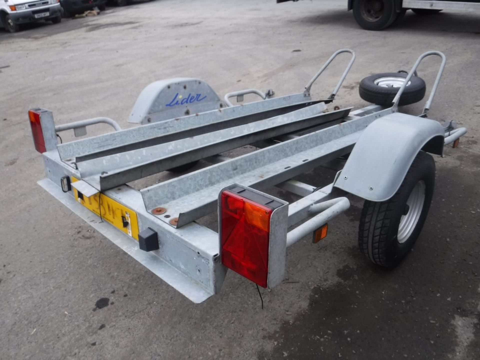 LIDER 2 BIKE MOTORBIKE TRAILER [NO VAT] - Image 2 of 2