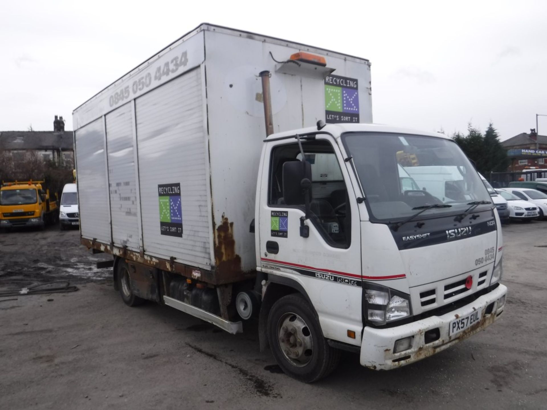 57 reg ISUZU NQR70 7.5 TON BOX VAN (DIRECT COUNCIL) 1ST REG 11/07, TEST 10/18, 139973KM, V5 [+ VAT]