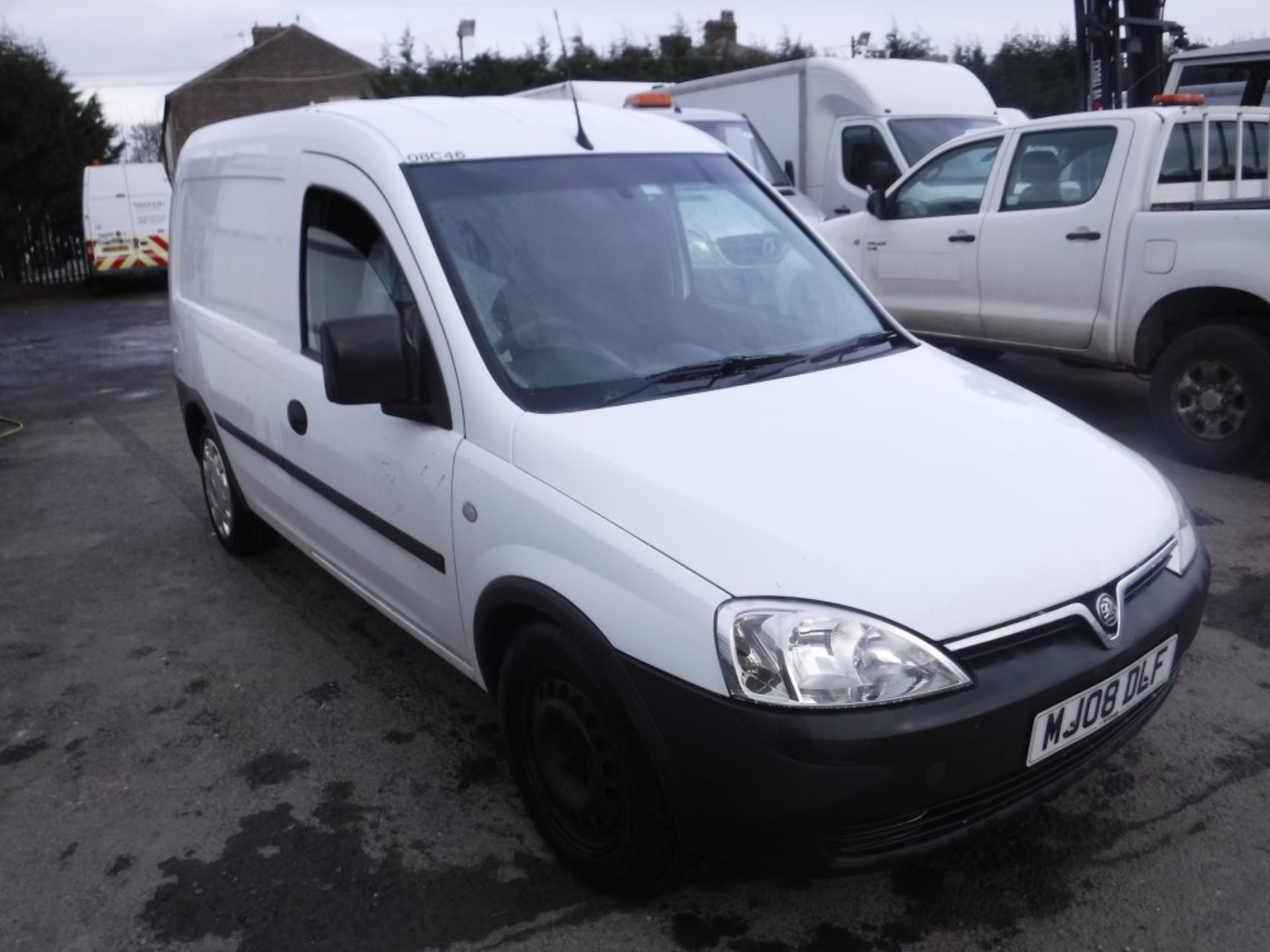 08 reg VAUXHALL COMBO 2000 CDTI VAN (DIRECT ELECTRICITY NW) 1ST REG 04/08, 107616M, V5 HERE, 1