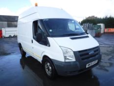 09 reg FORD TRANSIT 115 T350M RWD (DIRECT ELECTRICITY NW) 1ST REG 08/09, TEST 06/18, 120573M, V5