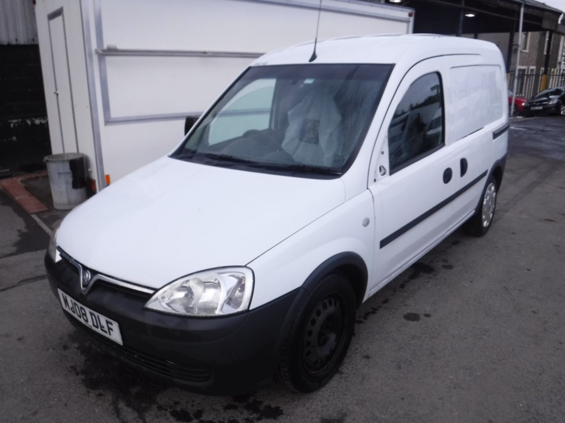 08 reg VAUXHALL COMBO 2000 CDTI VAN (DIRECT ELECTRICITY NW) 1ST REG 04/08, 107616M, V5 HERE, 1 - Image 2 of 5